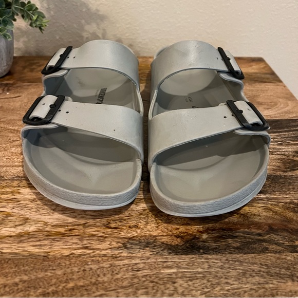 Birkenstock Arizona Essentials EVA Grey Sandals Women’s Size 11 Men’s Size 9 - Picture 5 of 7